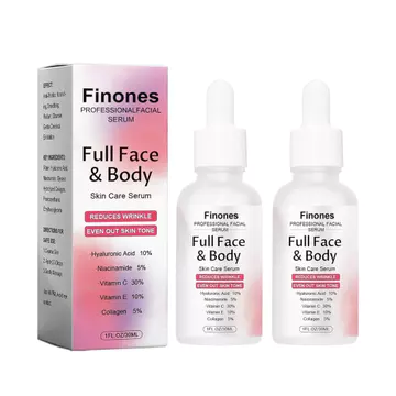 Tinh chất Vitamin, Serum toàn mặt và toàn thân Finones, 5Combination1 Serum làm săn chắc chống nhăn, Serum chống lão hóa, Serum nâng và làm săn chắc, Dưỡng ẩm và nuôi dưỡng, Làm mờ nếp nhăn LVN4