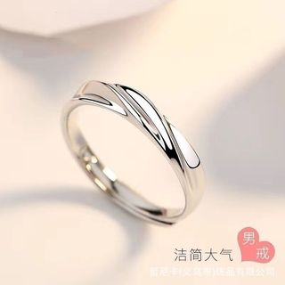 Nhẫn Nam Khí Quyển Đẹp Trai Nhẫn Cưới Cặp Đôi Nhẫn Cưới Kim Cương Nhẫn Đạo Cụ Váy Cưới