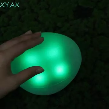 Đèn năng lượng mặt trời LED XYAX, Đèn năng lượng mặt trời hình đá cuội tự động bật / tắt, Tiết kiệm năng lượng Tiết kiệm năng lượng Đèn bãi cỏ năng lượng mặt trời chống nước chạy bằng năng lượng mặt t