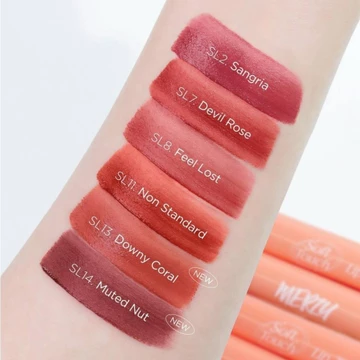 [ HSD 26/03/2027 XẢ KHO ] Peach Fuzz Edition Son Kem Lì Merzy Soft Touch Lip Tint
