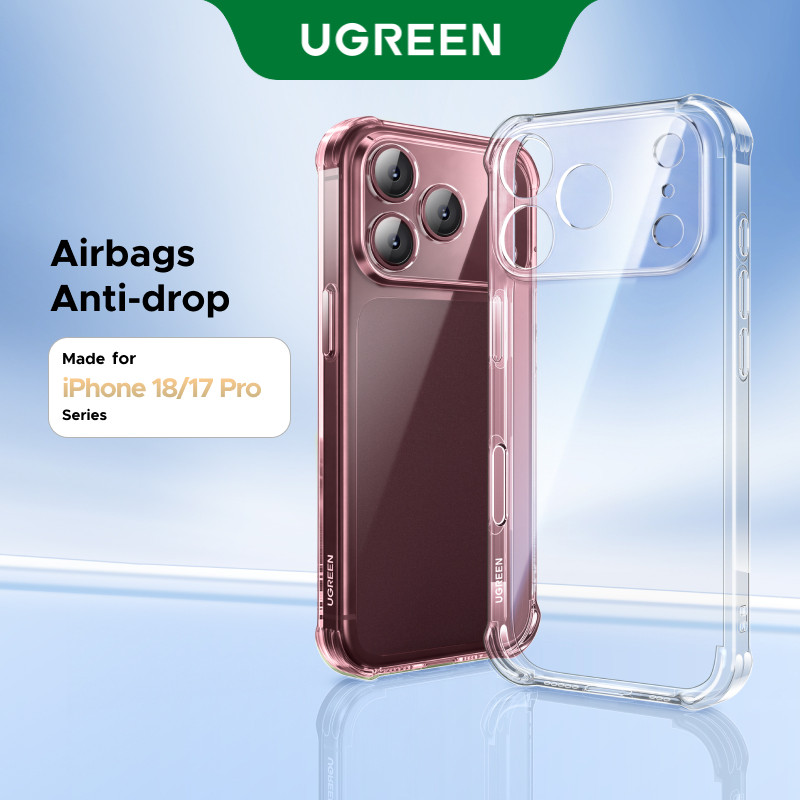 【Ốp TPU Dẻo】Ốp lưng iPhone UGREEN ốp full mềm trong suốt chống sốc cho iPhone  18 Pro / 18 Pro Max