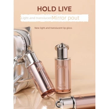 son bóng son bóng lì lâu trôi Holdlive Ánh Sáng Trong Suốt Màu Hoa Son Bóng Dưỡng Ẩm Son Bóng Sáng Làm Trắng Nước Bóng Gương Son Bóng Son Môi Thủy Tinh Son Bóng