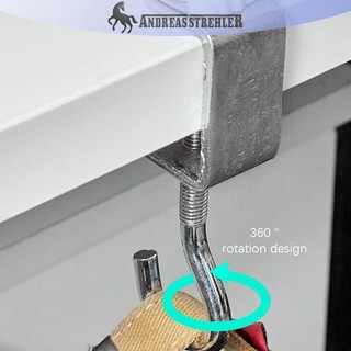 Onetimingfine Có Thể Điều Chỉnh Xoay Được Có Thể Tháo Rời Bàn Cạnh Lưu Trữ Móc Văn Phòng Máy Tính Để Bàn Trường Văn Phòng Học Sinh Túi Nước Móc VN