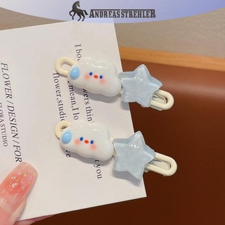 Onetimingfine Hoạt Hình Dễ Thương Cloud Jelly Stars Kẹp Tóc Trẻ Em Hình Dạng Đáng Yêu Kẹp Tóc Barrettes Thời Trang Cô Gái Trẻ Em Phụ Kiện Tóc VN