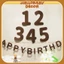 Dây chữ dạ Happy Birthday, Số Tuổi vải dạ, bánh sinh nhật dạ trang trí sinh nhật phong cách Hàn Quốc