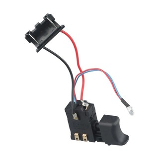 BORAGETE 1 Cái Công Tắc Điều Khiển Máy Khoan Điện, Công Tắc Kích Hoạt Nhựa Đa Năng, Điều Khiển Tốc Độ Bền 21V Nút Nhấn Chống Bụi Máy Khoan Không Dây