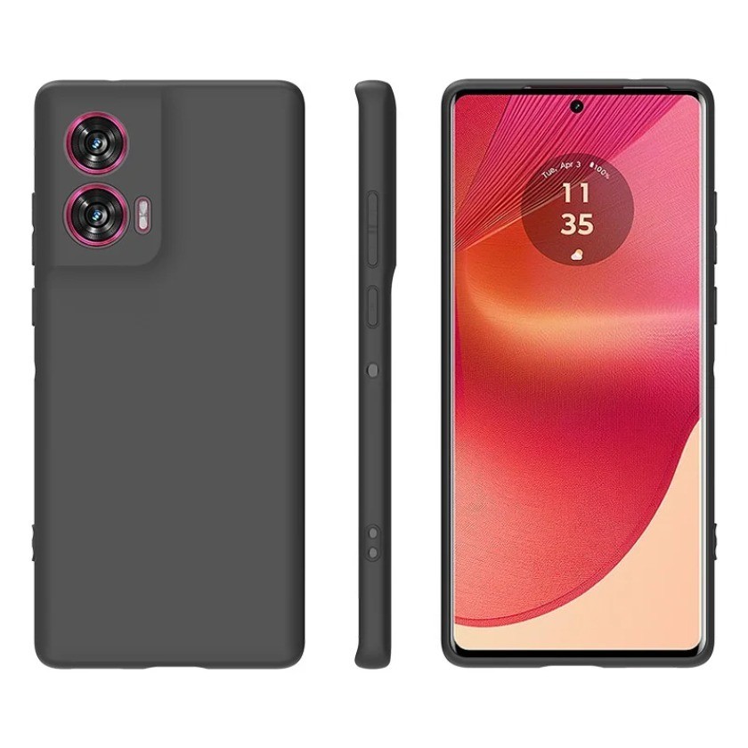 Dành Cho Moto Edge 50 Fusion Ốp Lưng TPU Mềm Đen Mỏng Mờ Silicon Dành Cho Motorola Edge 50 Fusion Ốp Lưng 50Fusion Ốp Điện Thoại