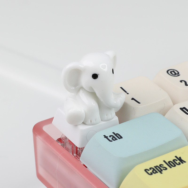 Keycap Hình Voi Mini Dễ Thương Trang Trí Bàn Phím Cơ | KCAP - World of keycaps