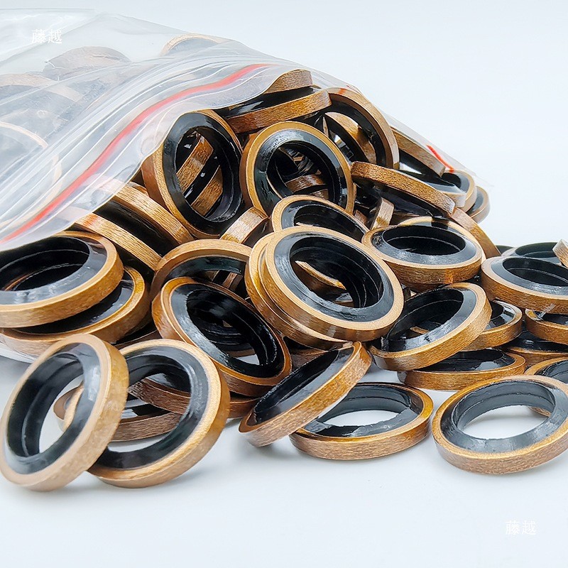 M10 Dầu Seal Gasket Ống Dầu Vít Bơm Phanh M10 Ống Dầu Vít Niêm Phong Caliper Dầu Đầu Vào Dầu Ổ Cắm Vít Gioăng BSYG