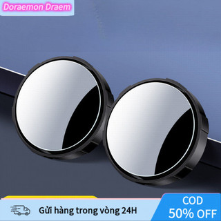 Bộ gương cầu lồi ô tô 360 độ hút chân không cao cấp giải pháp an toàn xóa điểm mù cho xe hơi khi tham gia giao thông
