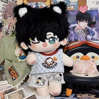 Đóng Hộp Soda Quần Áo Cho Bé 20cm Cotton Búp Bê Quần Áo Không Tay Áo Thun Đẹp Trai Búp Bê Dễ Thương Thay Thế 4.3