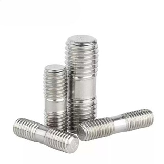 Bu lông, ốc vít, thanh vít bằng thép không gỉ 304, ren hai đầu có dây, kết nối đinh tán mở rộng M5 / M6 / M8 / M10 * L20-250mm [JYD-ZZ-Z]