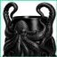 Chậu cây độc đáo Chậu hoa hải lý có thoát nước Chậu trồng Kraken in 3D có khay cho văn phòng tại nhà Windowsill jiwvn