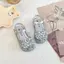 Dép xỏ ngón chân Full Diamond Flower Girls Đế mềm chống trượt Thoải mái phù hợp