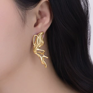 Hoa Tai nữ mạ vàng cao cấp Angel Wing thiên nhiên, trẻ trung, cá tính dành cho đi chơi đi tiệc - DOJI