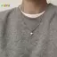 < Honeyba > Ins Phong Cách Đơn Giản Hợp Thời Trang Ngôi Sao Choker Nelace Mặt Dây Xích Ne Dây Chuyền Áo Len Dây Xích Dành Cho Nữ Trang Sức Dự Tiệc Thời Trang Phụ Kiện Đẹp