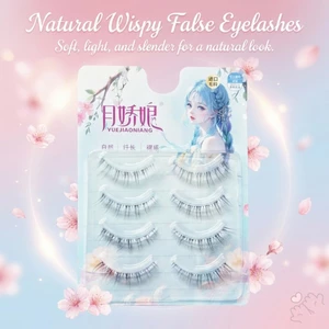 Lông mi giả uốn cong tự nhiên cho bé - Mềm nhẹ để sử dụng hàng ngày Tiệc cưới