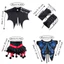 THEGIRL8B Xiếc Chú Hề Vòng Cổ Xù, Vintage Retro Bat Cổ Giả, Ma Cô Dâu Có Thể Tháo Rời Sáng Tạo Mềm Bướm Chocker Cosplay