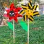 CANAMEK Gió Spinner Lớn Pinwheels Đẹp Cưới Bãi Cỏ Trang Trí Trẻ Em Đồ Chơi Cầm Tay Ban Công Sân Vườn Sân Bayard Decora Dropshipping CSF