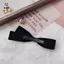 Kẹp Tóc Nơ Nhung Thời Trang Retro Cô Gái Barrettes Phụ Nữ Dễ Thương Bobby Pin Ruy Băng Nơ Mũ Phụ Kiện [Mina]