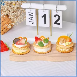 XOITU Sống Động Như Thật Trang Trí Bánh Giả Thực Tế Không Độc Hại Trái Cây Nhân Tạo Bánh Quy Thực Phẩm Để Chụp Ảnh Đạo Cụ Làm Bánh Trang Trí Tiệc Tại Nhà VN