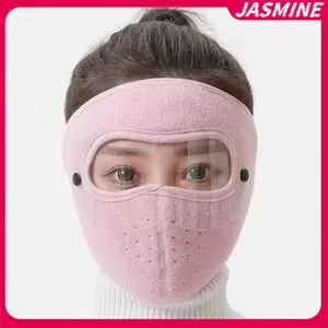 JASMINE Mặt nạ ấm mùa đông dành cho nữ Thi Ne Bảo vệ Earmuffs Đi xe chống gió lạnh và chống sương giá JASMINE