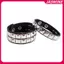 JASMINE Độc Đáo Đinh Tán Đinh Tán Rộng Còng Punk Gothic Ro Unisex Lắc Tay Vòng Tay Nam Trang Sức JASMINE