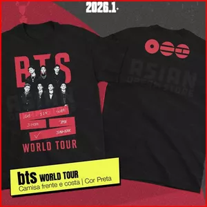 BTS COMBACK album ARIRANG người hâm mộ quà tặng T-short tay áo áo tee Jin Suga J-Hope RM Jimin