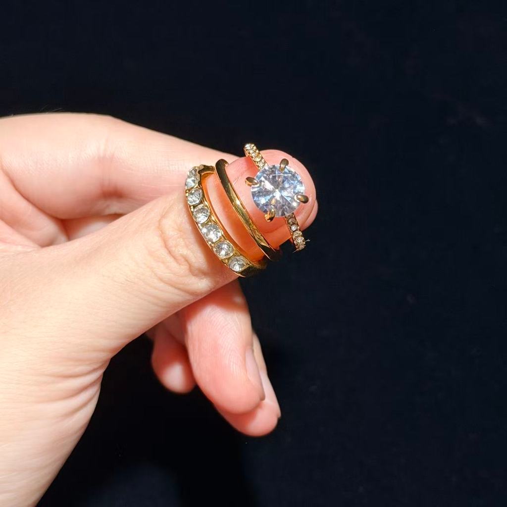 925 Silver Engagement Ring by benerain.vn
