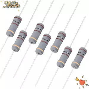 NOTE1 Điện trở màng Carbon, Dung sai 2W 5% 4 dây Điện trở 100 Ohm, Ứng dụng rộng rãi cho các dự án và thí nghiệm điện tử DIY