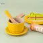 Tiệc trà Bộ đồ chơi nhà bếp Đồ chơi giáo dục sớm Mô hình cảnh thu nhỏ Montessori