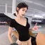 Áo Thun Nữ Tay Ngắn Cổ Tim Kiểu Xoắn Ngực - - Hieuvy Botique