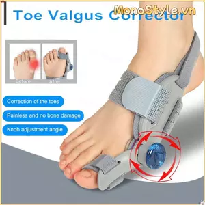 MONOSTYLE Bunion Corrector, Chăm sóc bàn chân chân Hallux Valgus Toe Corrector, Có thể xoay được Chân Hallux Valgus Niềng răng mũi to