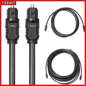 Cáp Âm Thanh Sợi Quang YRBWD CD DVD 1m 2m 5m Toslink Chuyên Nghiệp Cho Xbox 360 PS3