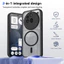 Ốp lưng Nothing Phone 3A Pro Vỏ từ tính trong suốt mờ cho điện thoại Nothing Phone 3A Pro 5G