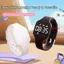 Đồng hồ báo thức rung DARON, Màn hình rung LED kỹ thuật số dành cho trẻ em Dây đeo cổ tay silicon thông minh, Nhắc nhở báo thức thời trang với máy đếm bước chạy Đồng hồ điện tử chống nước Thanh thiếu niên