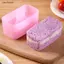 Ziyulinyuk Hình Chữ Nhật Khuôn Sushi Musubi Làm Bộ Kimbab Onigiri Hộ Gia Đình Nhà Bếp Bento Phụ Kiện Máy Làm Bóng Cơm Dụng Cụ Báo Chí DIY VN