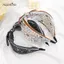 AqToCna Hoa Paisley Bohemian Nơ Thỏ Tai Nữ Rộng Bandanna Tóc Mềm Cho Đảng Và Trang Phục Thường Ngày AqToCna