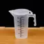 Luckyew 100 / 250 / 500ML Cốc Đo Bình Nướng Bánh Trong Suốt Nước Bột Nhà Bếp Có Nắp TQ