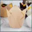 200 Chiếc Cốc Nướng Bánh Cupcake Tulip, Giá Đựng Bánh Muffin, Dụng Cụ Bọc Bánh Cupcake Mộc Mạc, Màu Nâu, Trắng Và Thiên Nhiên