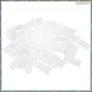 Hyujerbewrb.vn # 50 Cái Ống 15Ml Chai dưỡng da rỗng Ống mềm có nắp du lịch Bóp trang điểm Hộp đựng chai có thể đổ lại