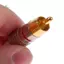 2 Đầu Nối RCA Nam Bộ Chuyển Đổi Cắm Không Hàn Cho Cáp Âm Thanh Cắm Video Camera Quan Sát Bộ Chuyển Đổi Cáp Không Hàn mới
