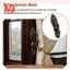Rèm kim loại Tua Rua Tie Back Tieback Móc treo tường Mini 2 CÁI Đồng đỏ