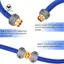 Bộ sửa chữa vòi tưới vườn 2 đầu ống nam và nữ, phù hợp với ống 3 / 4 inch và 5 / 8 inch