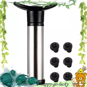 Nút chặn chai rượu Máy bơm không khí chân không Thép không gỉ Xây dựng Bảo quản rượu kín khí, chống rò rỉ Dễ dàng