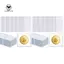 Tay áo đồng xu bỏ túi đôi (2,48 X 5,35 Inch), 200 chiếc lật xu Vinyl để lưu trữ lâu dài