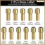 Bộ 32 mũi khoan Chuck Collet, Bộ mũi khoan 1 / 32 đến 1 / 8 inch với 22 chiếc Collet bằng đồng thau, 6 chiếc Chuck, 4 chiếc Cờ lê