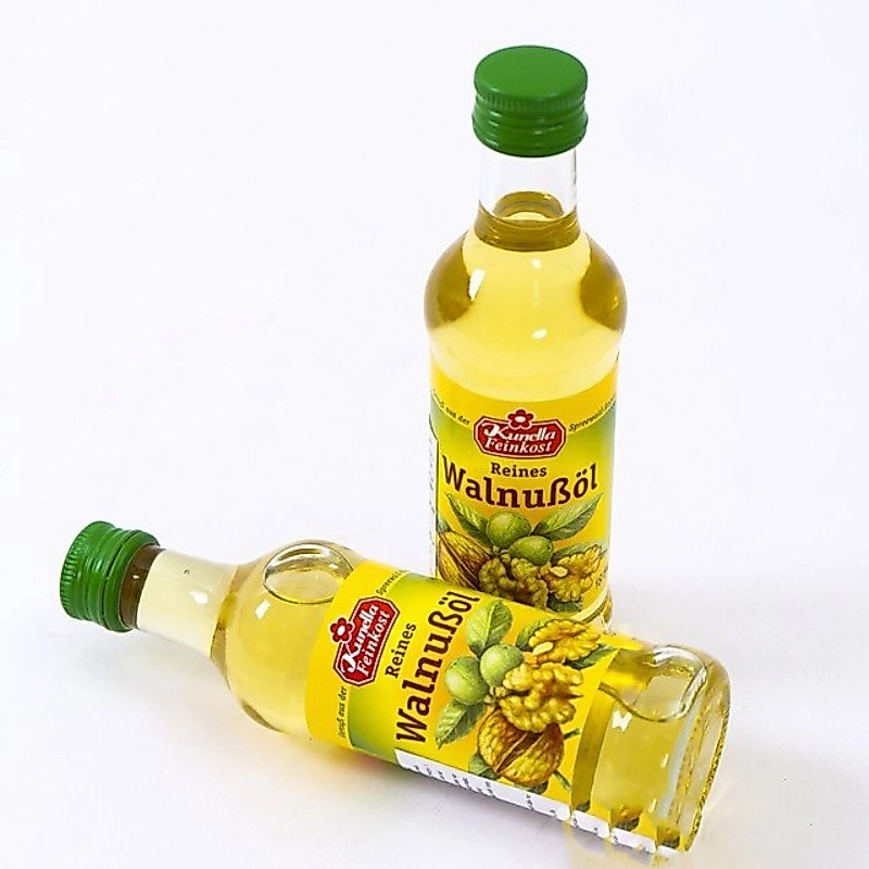 Hình ảnh thực tế Dầu Óc Chó Kunella 100ml Đức nguyên chất cho bé ăn dặm (date 09/2025) chính hãng trên Shopee