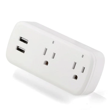 Ổ cắm thông minh wifi Công tắc điện thoại di động Cắm thời gian Điều khiển bằng giọng nói Ổ cắm USB Ổ tiêu chuẩn Mỹ Ổ wifi