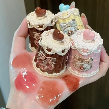 Flower Knows Sweetheart Bear Mặt nạ dành cho người lớn Lip Jelly Lip Glaze Lip Gloss Dòng màu khỏa thân Son môi Gương bóng nước Không dễ phai Cốc dính 731